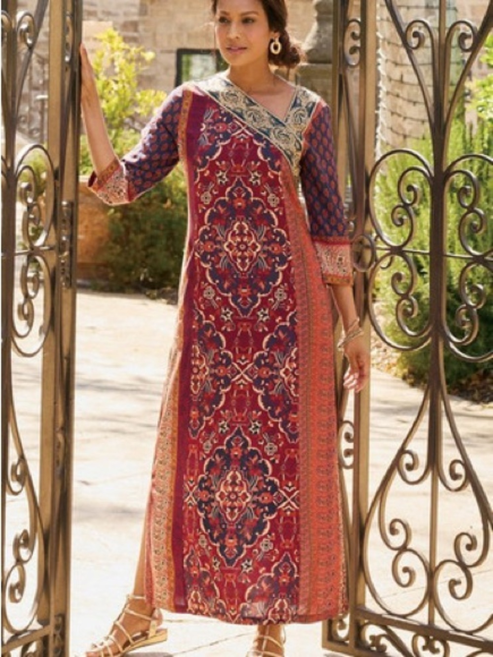 Soft Surroundings Cindra Maxi Dress